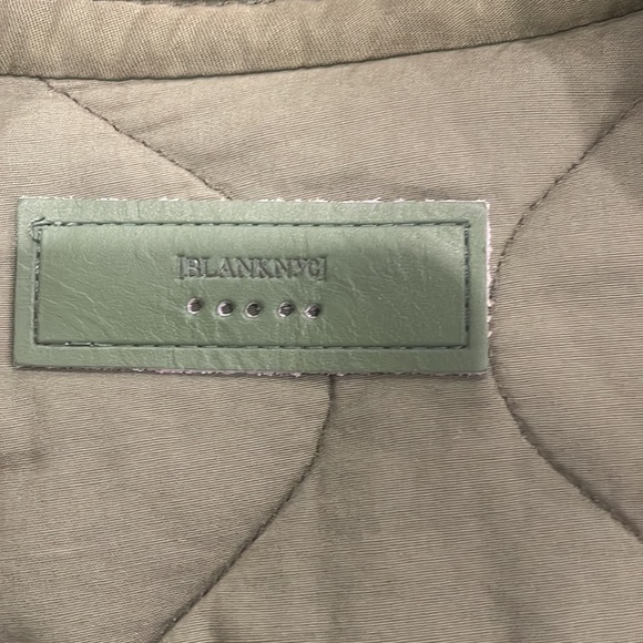 SOLD - BLANK NYC quilted bomber jacket - Picture 4 of 5